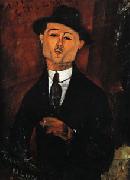 Amedeo Modigliani Portrait of Paul Guillaume ( Novo Pilota ) Spain oil painting reproduction